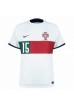 Portugal Rafael Leao #15 Voetbaltruitje Uit tenue WK 2022 Korte Mouw